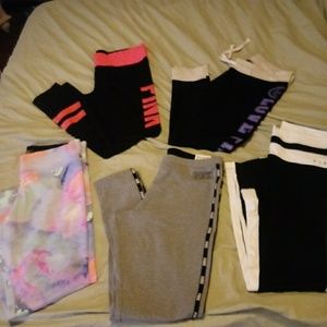 VS Pink leggings all size large nwt/nip